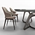 Reflex PININFARINA Dining Set 3D model small image 2