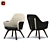 Mex+Wooden+Armchair 3D model small image 1