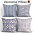 Decorative Pillow Set - Elegant Home Décor 3D model small image 1