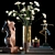 Elegant Sculpture Set 3D model small image 1