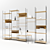 Minimalist Shelving System by Moebe 3D model small image 1