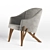 Brazilian Designer Armchair: Bomba Bliss 3D model small image 1