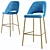 Elegant VIC 658 Chair 3D model small image 1