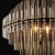 Modern RH Emile Round Chandelier 3D model small image 2