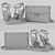 Valentino Rockstud Collection: Pumps & Shoulder Bag 3D model small image 2