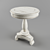 Vintage Inspired Mirimyn Accent Table 3D model small image 1