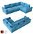 Tahiti Modular Sofa by Geniuspark 3D model small image 1