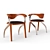 Palare Modern Dining Chair 3D model small image 1