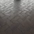 Golden Oak Tricot Parquet: Striking Design & Craftsmanship 3D model small image 1