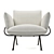 Classic Comfort: Officina Armchair 3D model small image 2