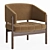 Jorge Zalszupin Senior Lounge Chair: Sleek Elegance for Ultimate Comfort 3D model small image 3