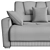 Title: Fran Sofa Astra 3D model small image 2