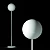 Elegant 62'' Traditional Floor Lamp 3D model small image 2