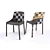 Sleek Plie Chair: Italian Perfection 3D model small image 3