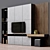 Zona 36" TV Cabinet 3D model small image 2