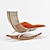  Cozy Comfort Rocking Chair 3D model small image 2