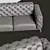 Modern Milan Couch 3D model small image 3