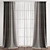 Title: Elegant Curtain 369 3D model small image 1