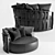 Elegant Scarlett Sofa 3D model small image 1