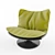 Modern Marilyn Accent Chair 3D model small image 1