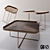 Elegant Benny Keramik Table: Modern Design 3D model small image 2