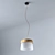 Modern Mat Glass Pendant Light 3D model small image 1