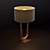 Elegant Art Deco Lamp 3D model small image 2