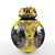 Retro Droid: Vintage Low Poly 3D model small image 2