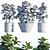 Ficus Lyrata: Elegant Potted Plant 3D model small image 2
