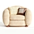 Arctic Comfort Armchair: Jean Royer 3D model small image 2