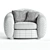 Arctic Comfort Armchair: Jean Royer 3D model small image 3
