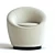 Bailey Armchair: Stylish, Detailed, 3D Model 3D model small image 3