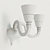 Title: Rainbow Rotenburg Sconce 3D model small image 3