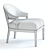 Sleek Ava Armchair: Perfectly Detailed & Versatile 3D model small image 2