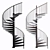 Versatile Stairs Design Kit 3D model small image 1