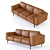 Modern Jarrod Sofa: Sleek Design for Comfort 3D model small image 1