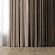 Silk Atlas Curtains & Sheer: 4 Color Options 3D model small image 2