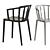 Kartell Venice Chair - Stylish and Versatile 3D model small image 2