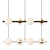 Scandinavian Style Glass Pendant Lamp 3D model small image 2