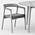 Minimalist Grasshopper Dining Set 3D model small image 3