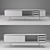 Sleek Aura TV Stand: Modern Elegance 3D model small image 3