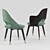 Luxury Baxter Colette Chair 3D model small image 2