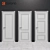 Timeless Doors Collection: Classic Elegance 3D model small image 2