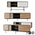 Modern Aura Sideboard: Elegant Design 3D model small image 1