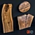 Rustic Slab Countertop Kit 3D model small image 1