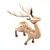 Graceful Deer Sculpture 3D model small image 3