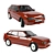 VAZ 2114: Reliable Hatchback for Versatile Driving 3D model small image 1