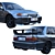 Sleek Mitsubishi Lancer Evo 3D model small image 2