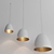 Minimalist Egg Inspired Pendant Lights 3D model small image 2