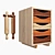 Natural Wood Kitchen Accessories by IKEA 3D model small image 1